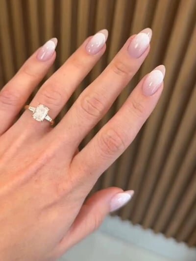 unghie autunnali french